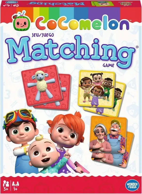Cocomelon Matching Game – Trilingual