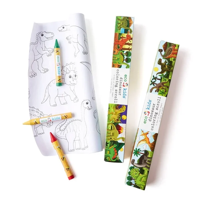 Coloring Scroll – Dinosaur