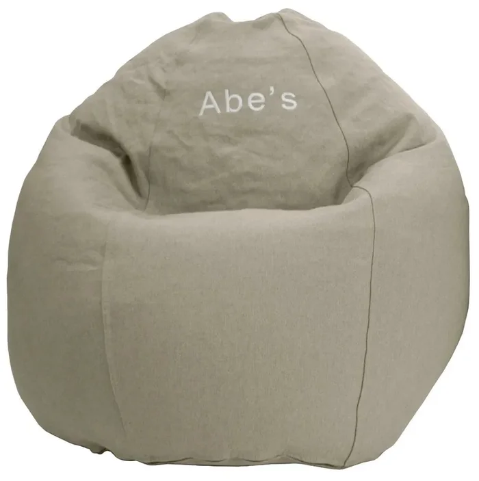 ComfyBean Kid’s Bean Bag Chair – Hemp