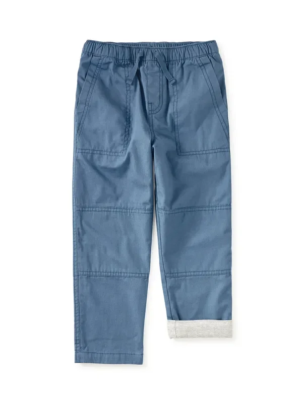 Coronet Blue Cozy Lined Pants