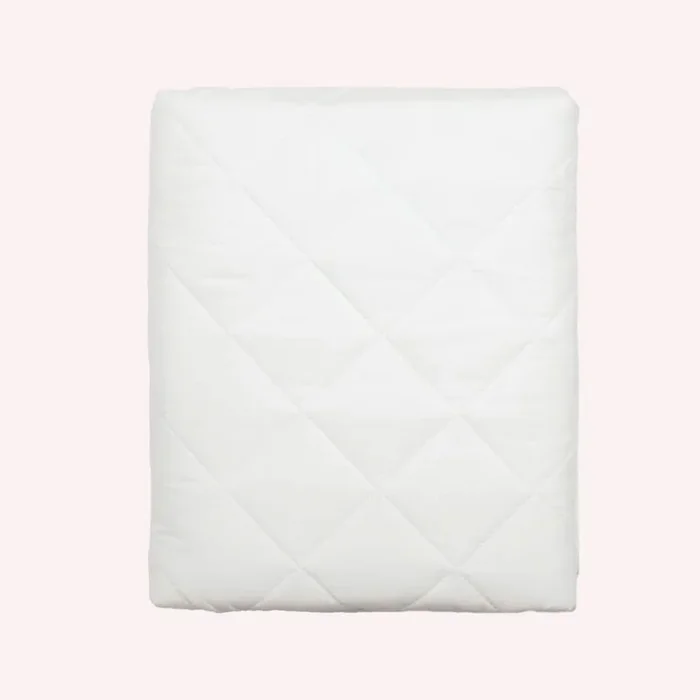 Cot Bed Cotton Quilted Mattress Protector (Package)