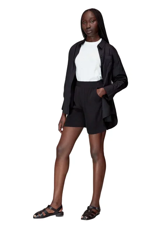 Cotton Frill Sleeve T Shirt