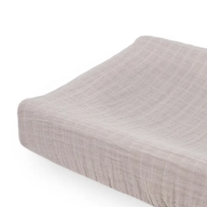 Cotton Muslin Changing Pad Cover – Porpoise