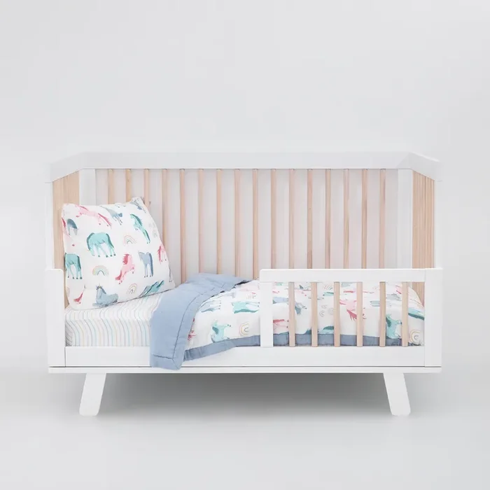 Cotton Muslin Toddler Bedding 3 Piece Set – Unicorns