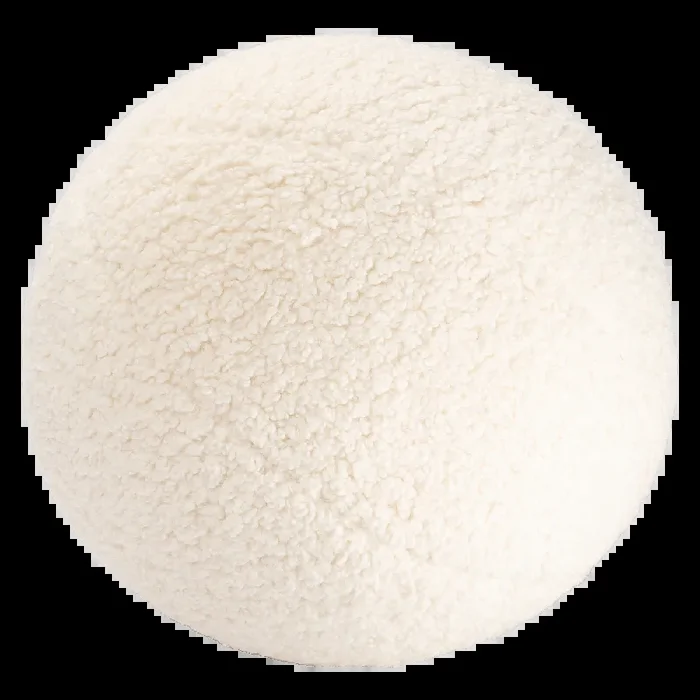 Cream White Ball Cushion