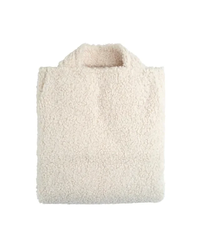 Cream White Beanbag Chair Extra Cover