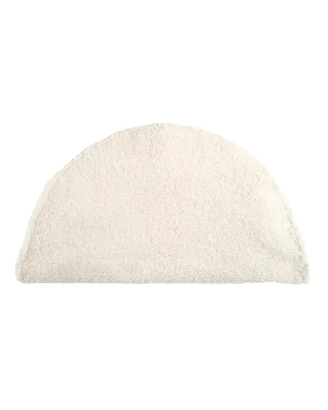 Cream White Ottoman Extra Cover