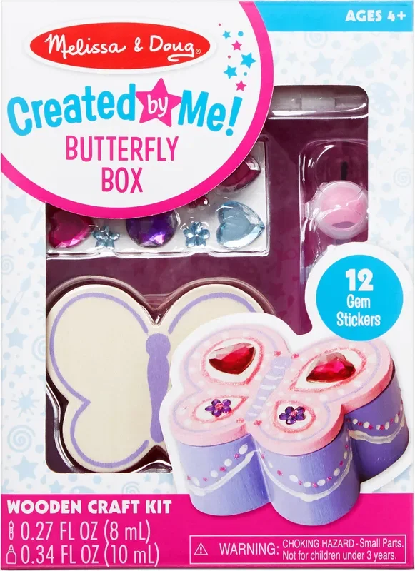 Created by Me! Butterfly Box Wooden Craft Kit Age 4+