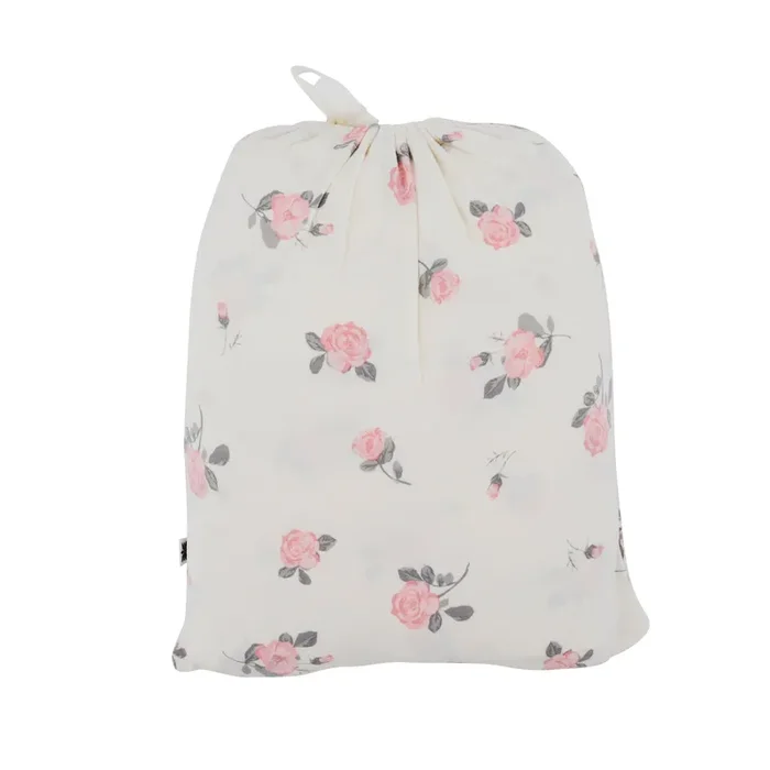 Crib Sheet – Roses White