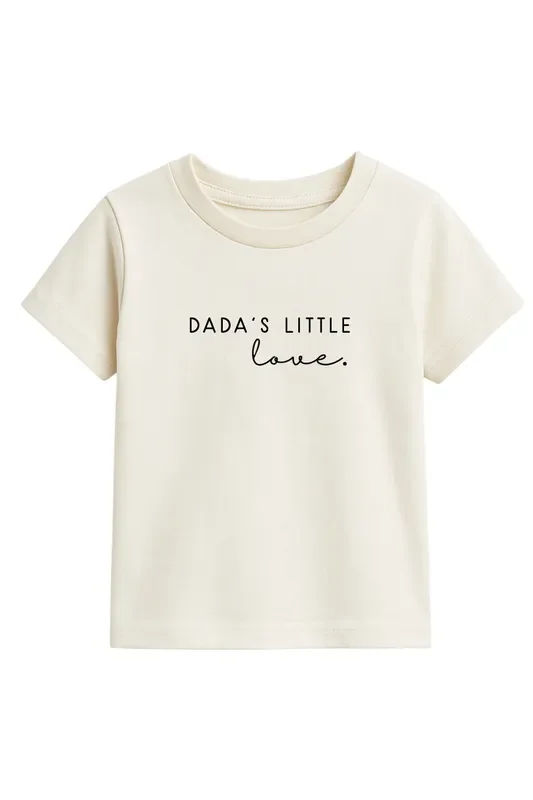 Dada’s Little Love Organic Cotton Kids T-shirt Short Sleeve