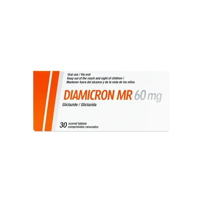 Diamicron Mr 60mg Tablets 30 Pieces