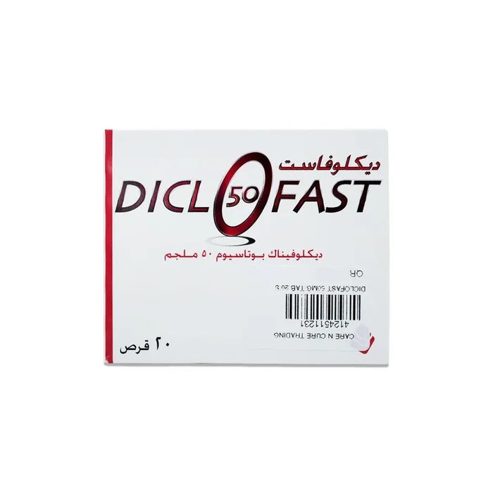 Diclofast Tablets 50mg 20 Pieces