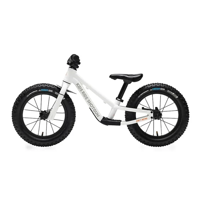 Dirt Hero 14 ” Off-Road Balance Bike by Kids Ride Shotgun