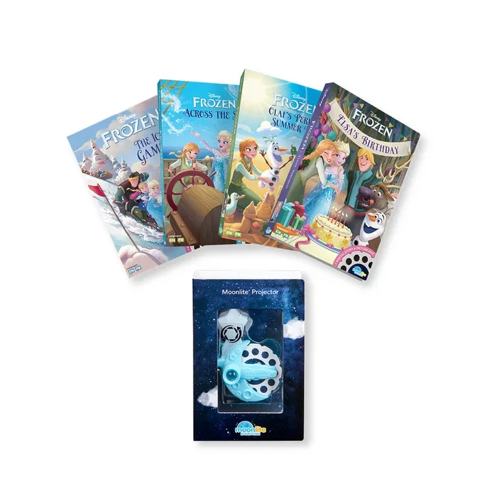 Disney Frozen 4 Story Collection With Projector