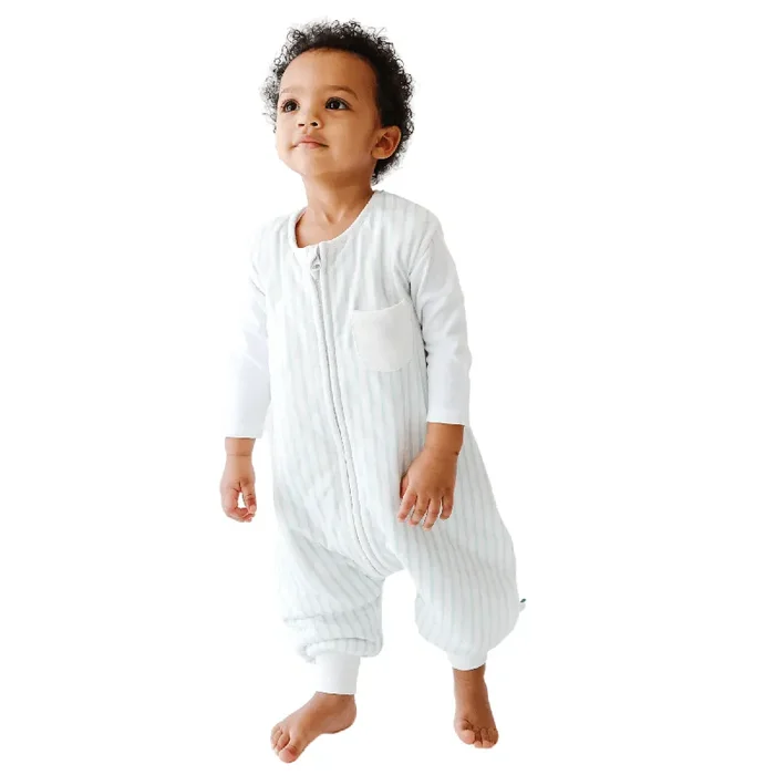 Dreamsuit | Striped Minty Green | 1.5 Tog