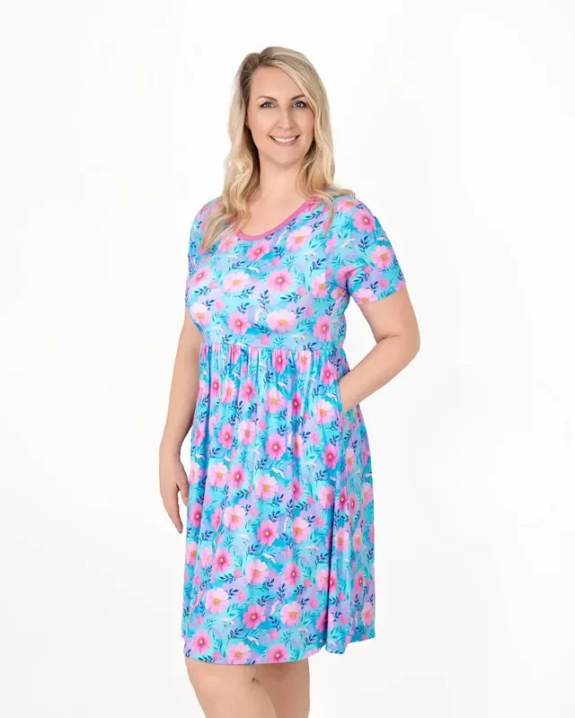 Dreamy Cosmos | Bamboo Women’s Dress