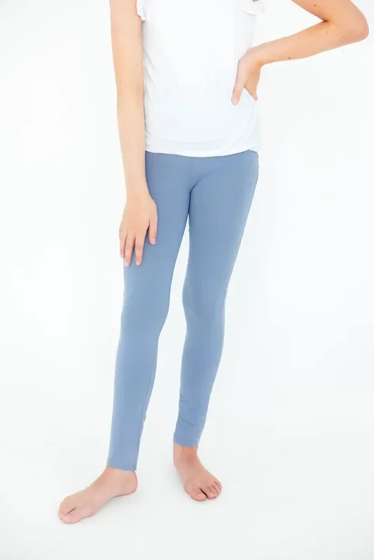 Dusty Blue Leggings