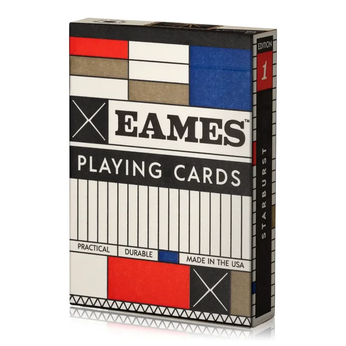 Eames “starburst ” Playing Cards