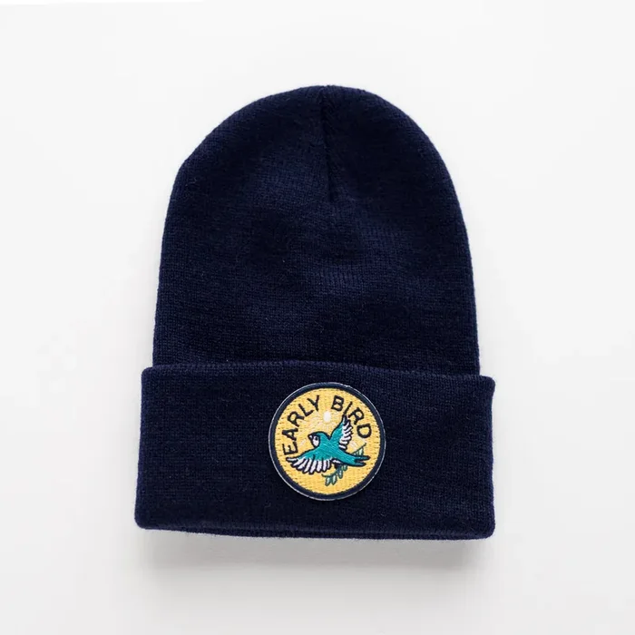 Early Bird – Navy Kids Beanie