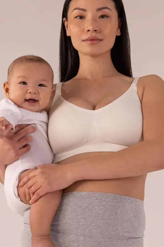 Eco Full Cup Nursing Bra Body Silk Seamless ivory