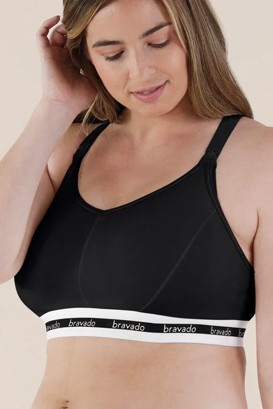 Eco Original Full Cup Maternity and Nursing Bra, Black