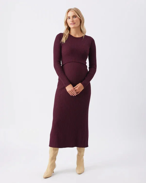 Eden Knit Nursing Dress