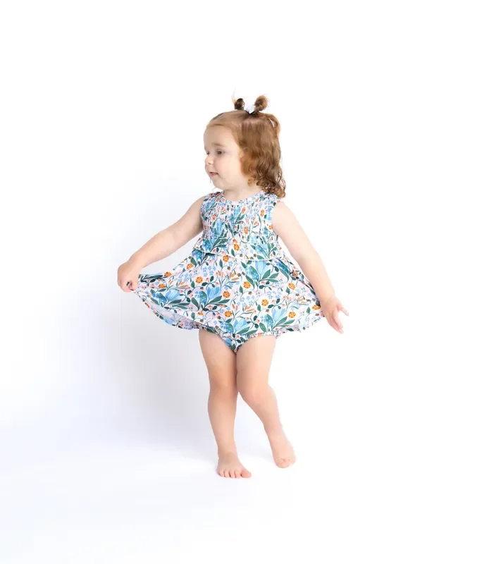 Eleanor Bamboo Skirted Bodysuit