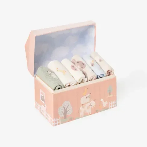 Elegant Baby On The Farm Socks