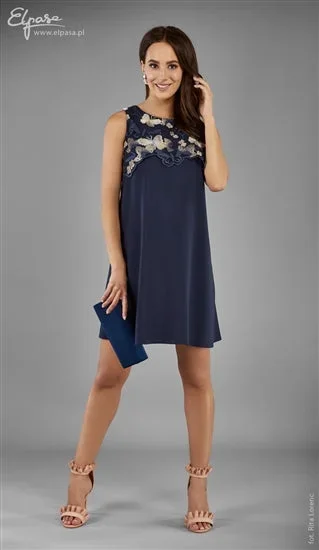 Elpasa Blue Granite Maternity & Beyond Dress Lucia