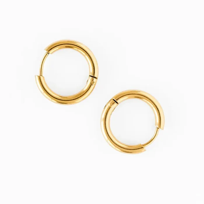 Endless Hoop | Gold 10mm