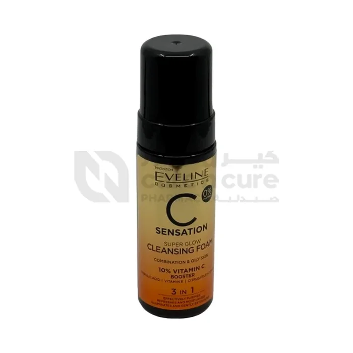 Eveline C Sensation Cleansing Foam 3In1 150 ml