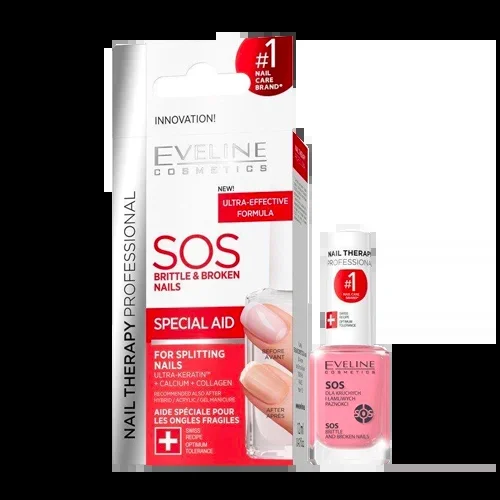 Eveline Cosmetics SOS Brittle and Broken Nails Multivitamin Conditioner 12ml