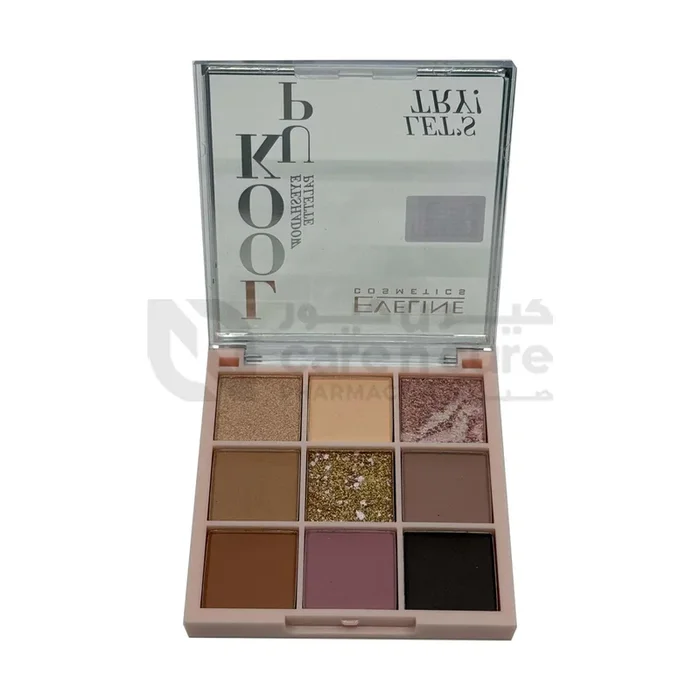 Eveline Eyeshadow Palette Look Up 9 Colors Let’s Try