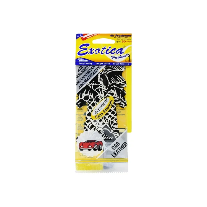 Exotica Palm Tree Car Leather