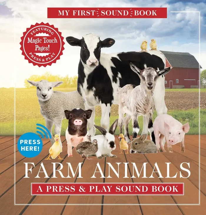 Farm Animals: My First Sound Book: A Press & Play Sound Book