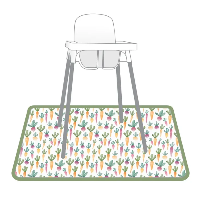 Farm Produce Splash Mat – A Waterproof Catch-All For Highchair Spills And More!