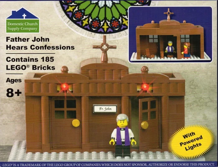 Father John Hears Confession – Lego Set