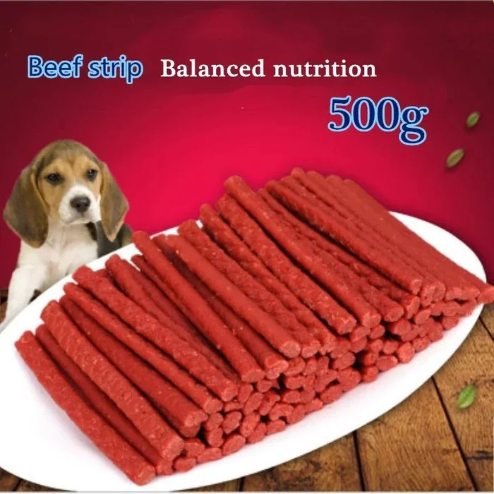 Feeding Snack – Beef stick 500g Dog Food Training Snacks