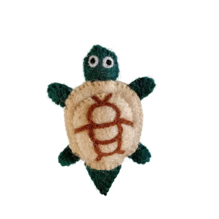 Felt Finger Puppet – Turtle
