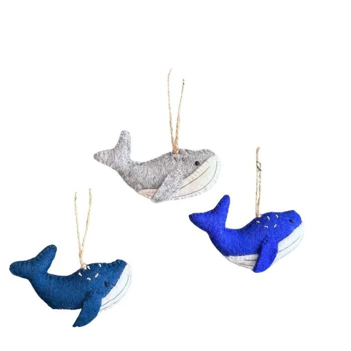 Felt Ornament – Humpback Whale