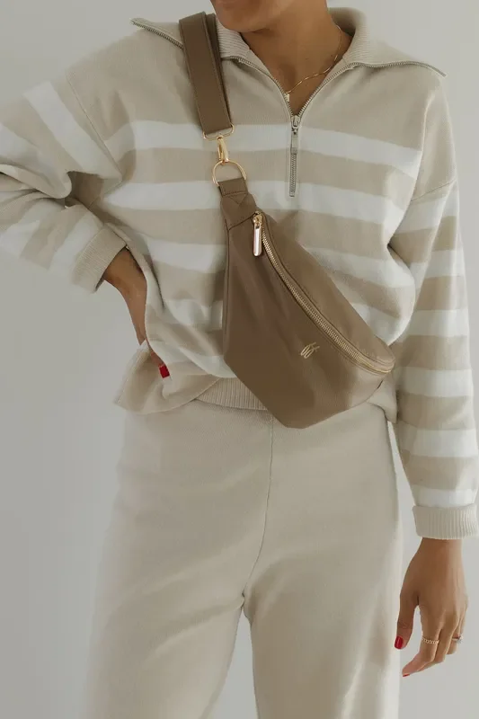 Ff Belt Bag | Taupe