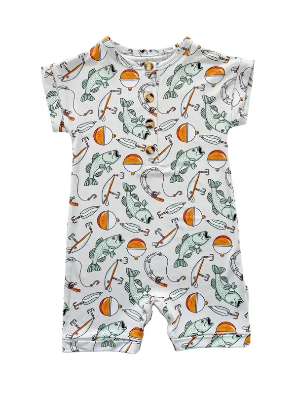 Finn Bamboo Short Romper