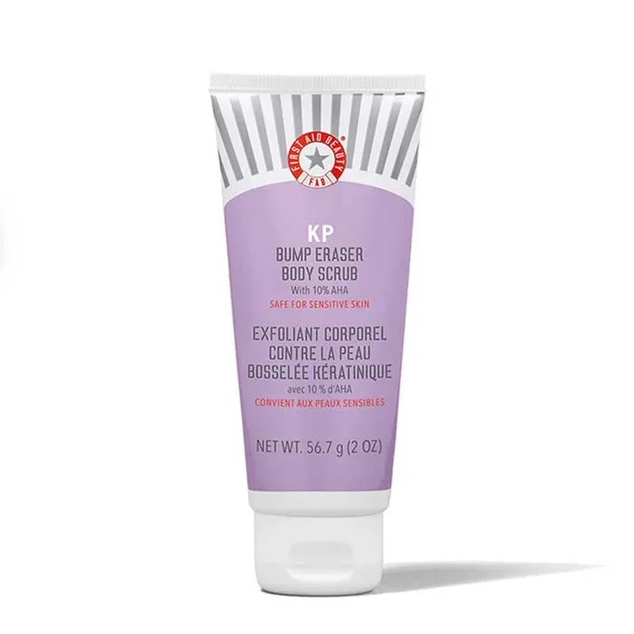 First Aid Beauty KP Bump Eraser Body Scrub with 10% AHA