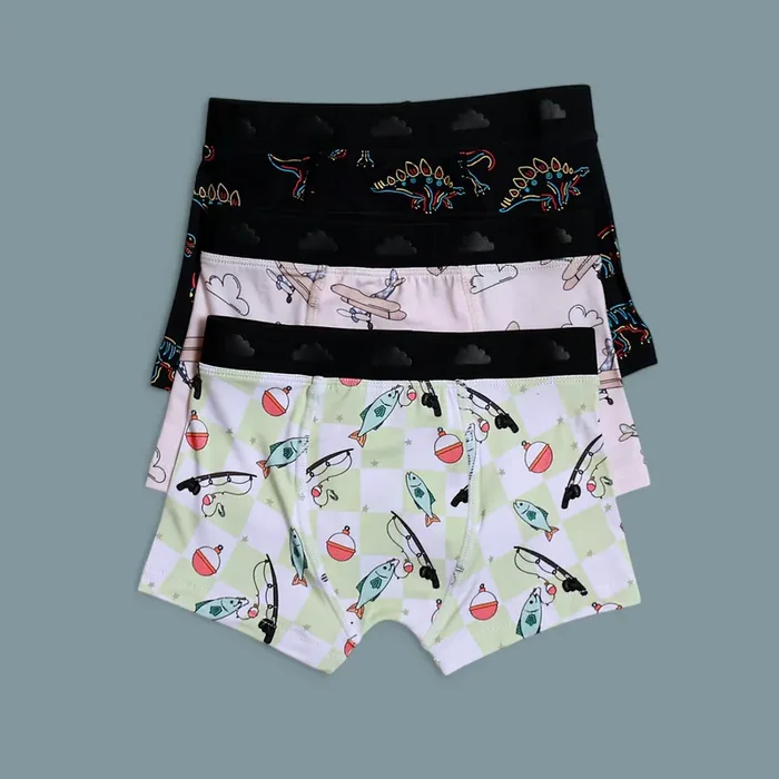 Fishing Buddy Dream Boy’s Boxer Brief Set