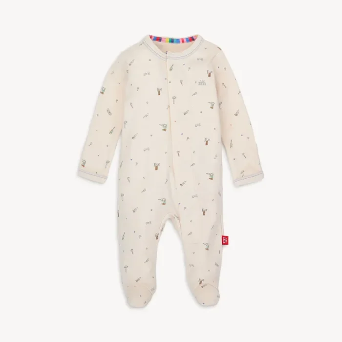 FIX IT FRIENDS ORG COTTON FOOTIE