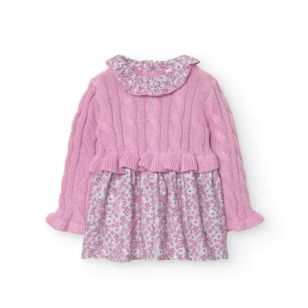 Floral Sweater Dress