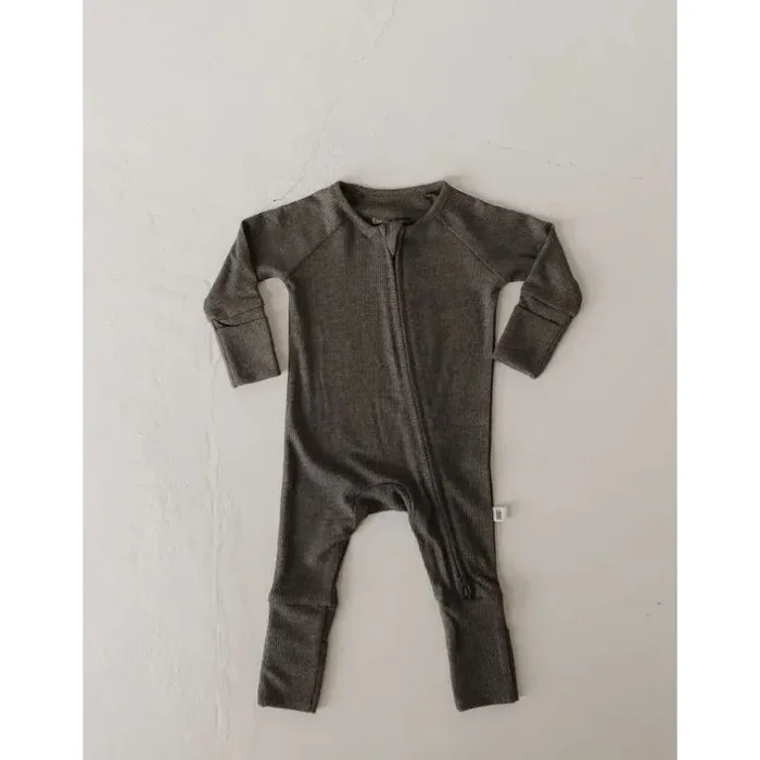 Forever French Bamboo Zip Pajamas – Shadow