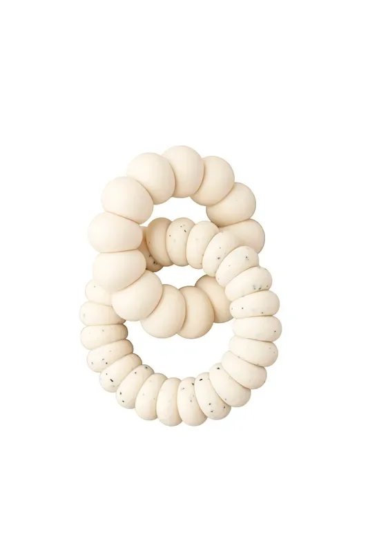 Freezer Teether – Luna | Speckled Cream