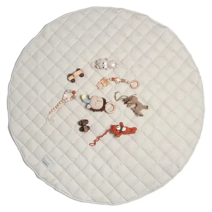 French Linen Baby Playmat – Natural
