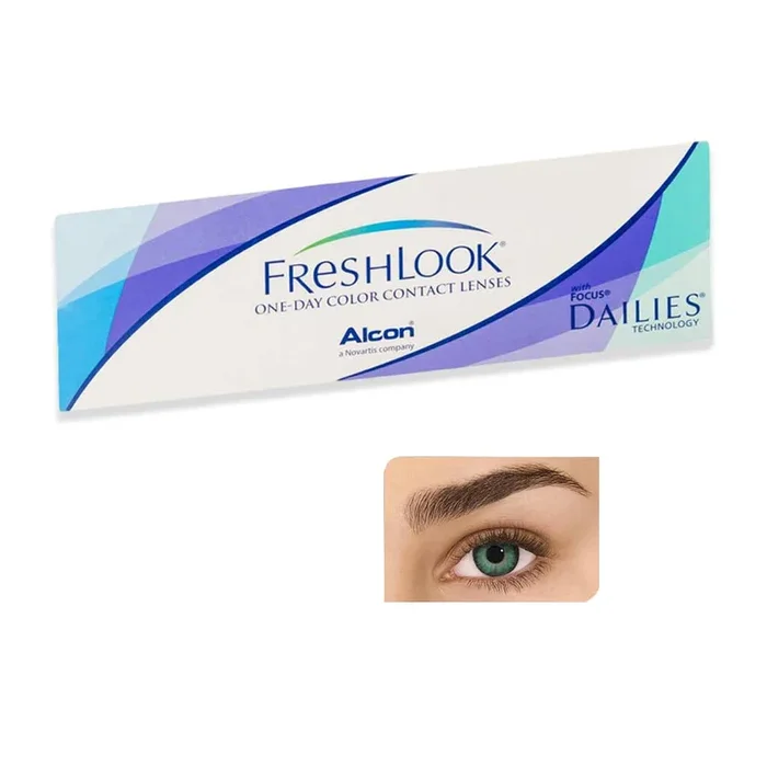 Fresh Look Contact Lense Gemstone Green